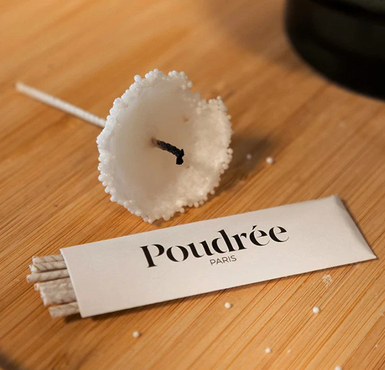 Bougie en perles de cire - Musc Blanc