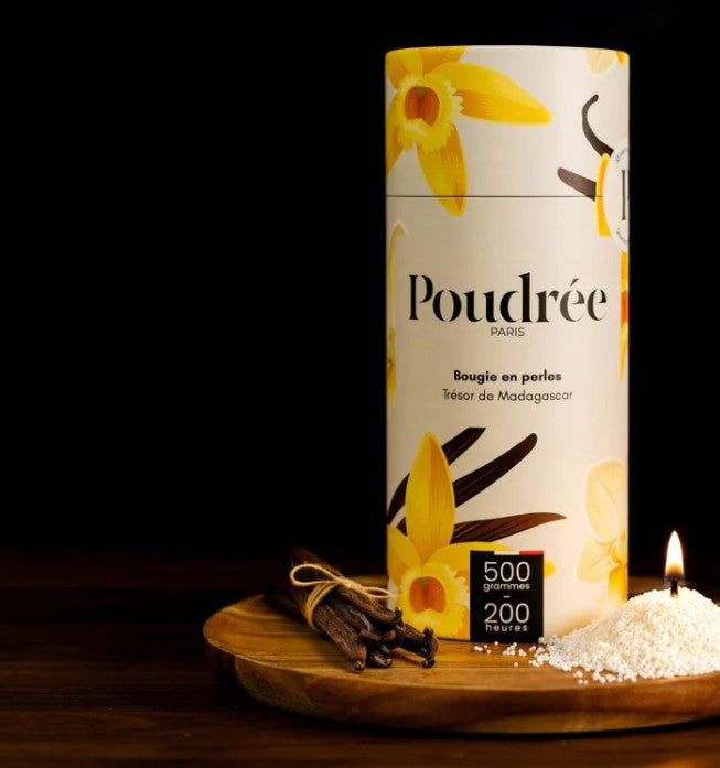 Bougie en perles de cire - Trésor de Madagascar