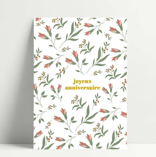 Carte simple - Rosie - Joyeux anniversaire