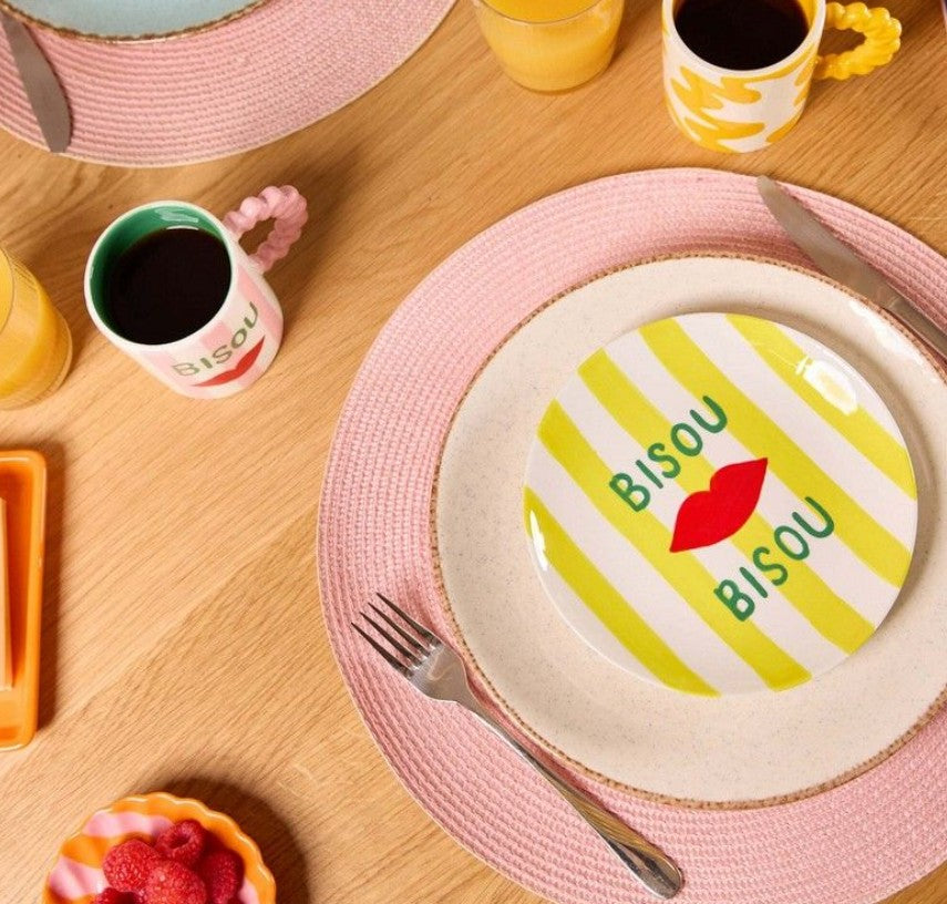 Assiette Diego - Bisou