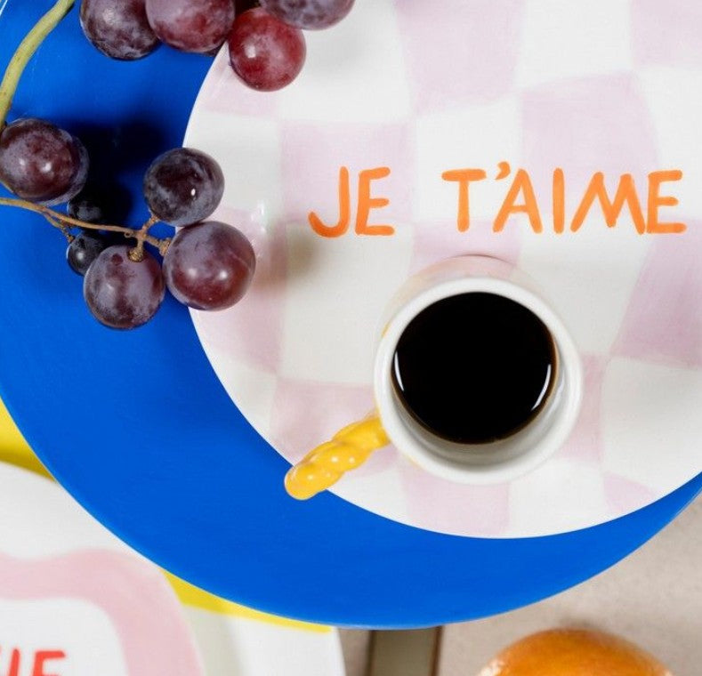 Assiette Diego - Je t'aime