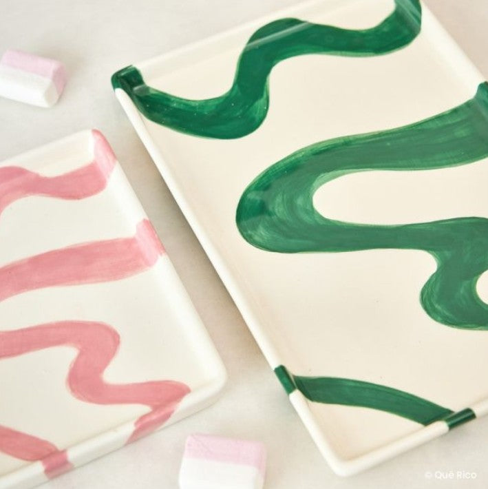 Plateau Javier - Spanish swirls - Pink