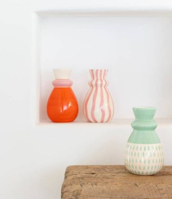 Vase Carolina - Rayas Bailarinas