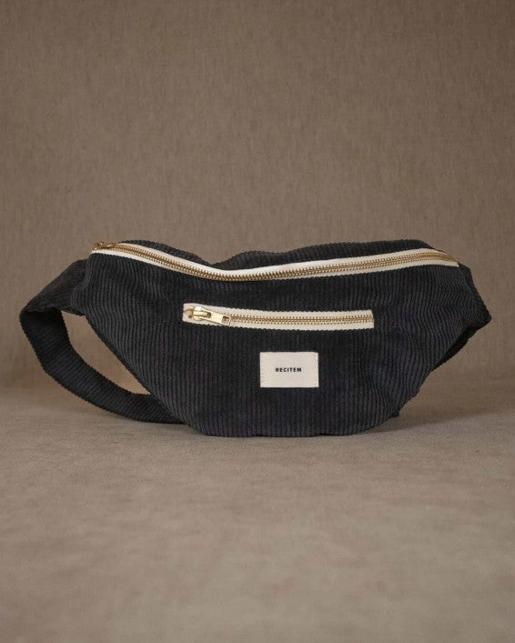 Sac banane - Jenna - bandoulière noire