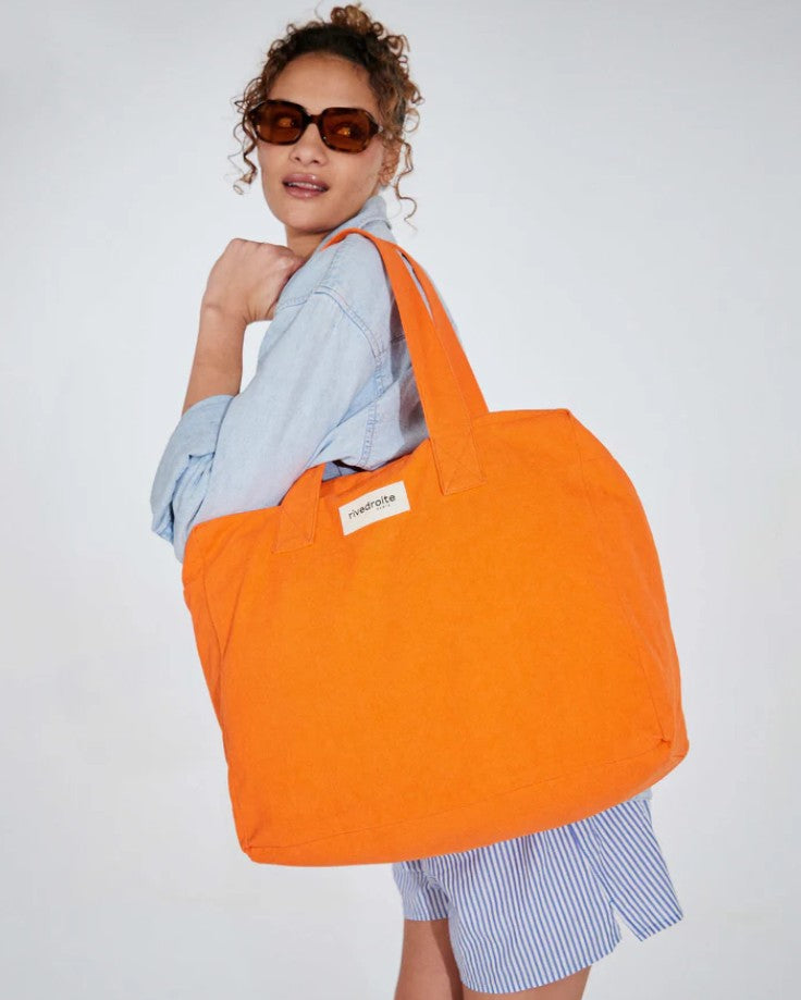 Célestins - The 24h bag en coton recyclé - Soda Orange - été 2026