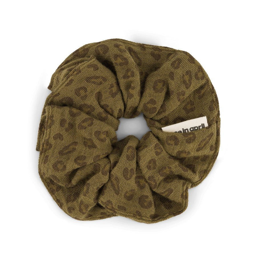 Chouchou - Mini Léopard - Olive