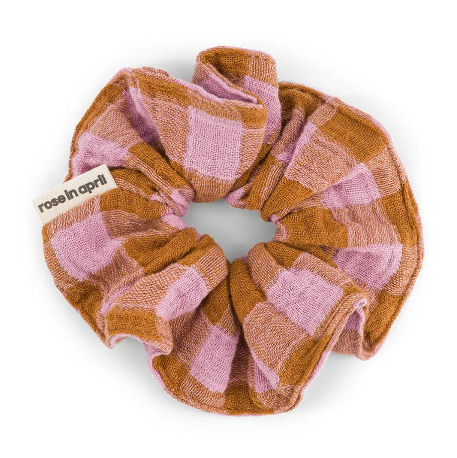 Chouchou - Vichy - Mauve/caramel