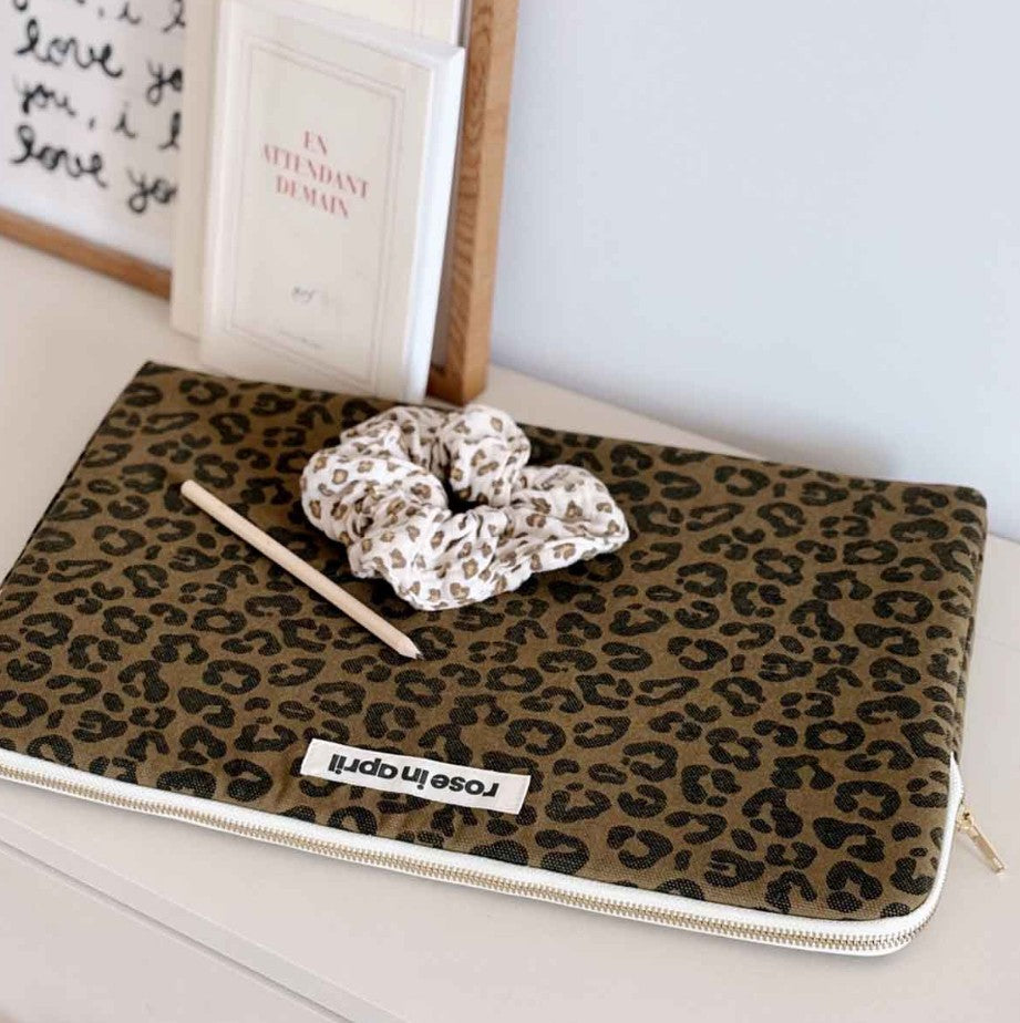 Pochette d'ordinateur Maya 15"/16" - Graou - Olive