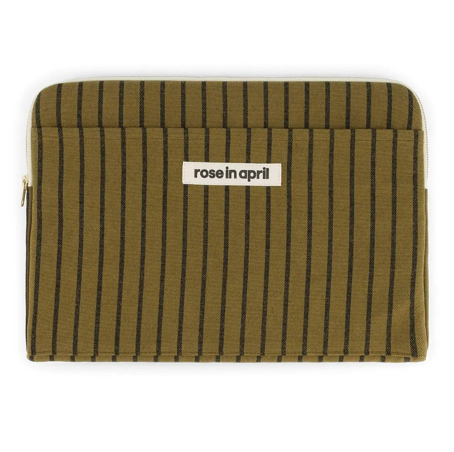 Pochette d'ordinateur Octave 13"/14" - Tennis - Black/olive