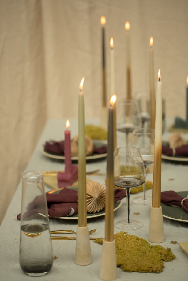Bougie de table Dipped - Vanilla