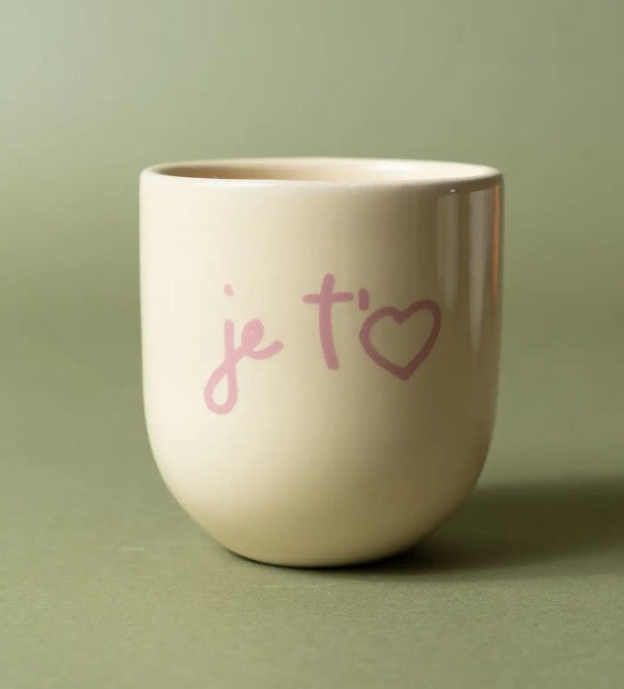 Mug - Je t'aime - beurre