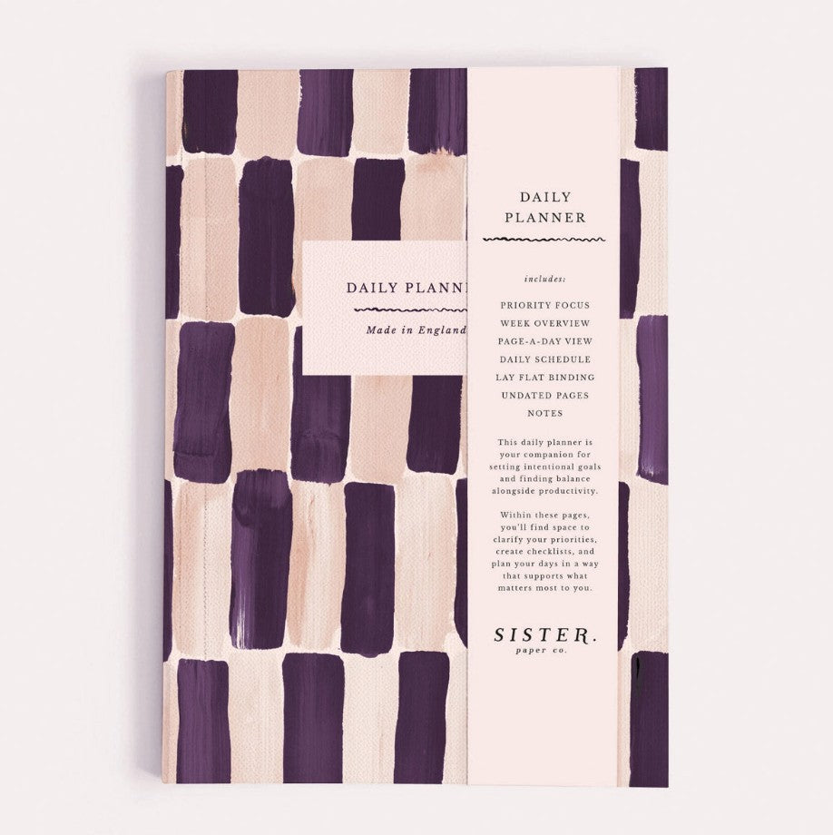 Plannificateur journalier - Rhythm monochrome