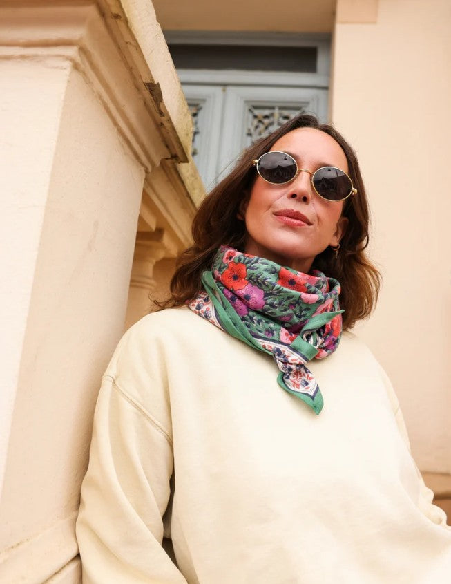 Foulard Indore - Vert