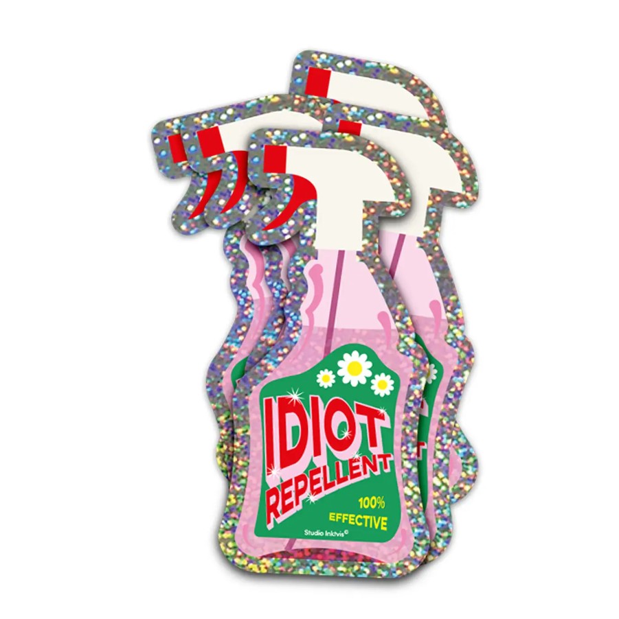 Sticker - Idiot repellant