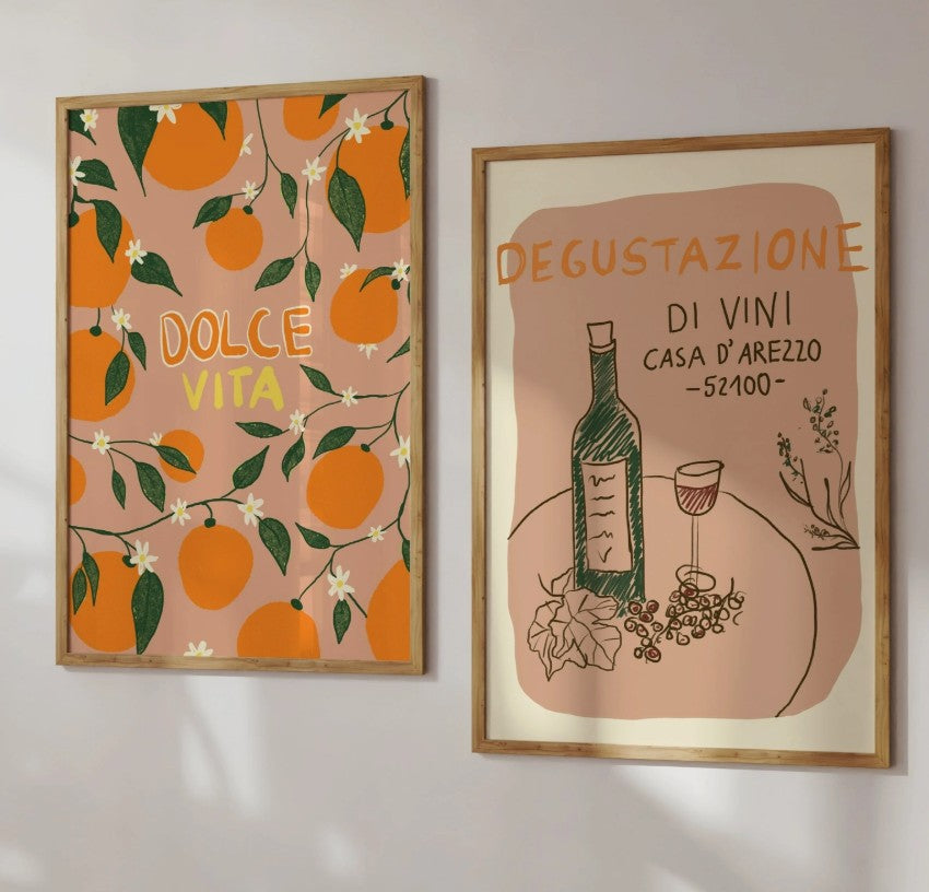 Affiche A4 - Dolce vita
