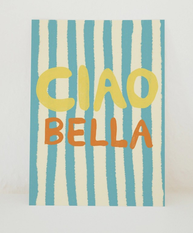 Carte postale - Ciao bella