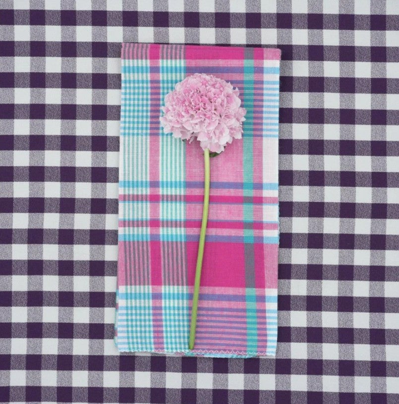 Serviette de table en tissu - Cyclone - Carmine