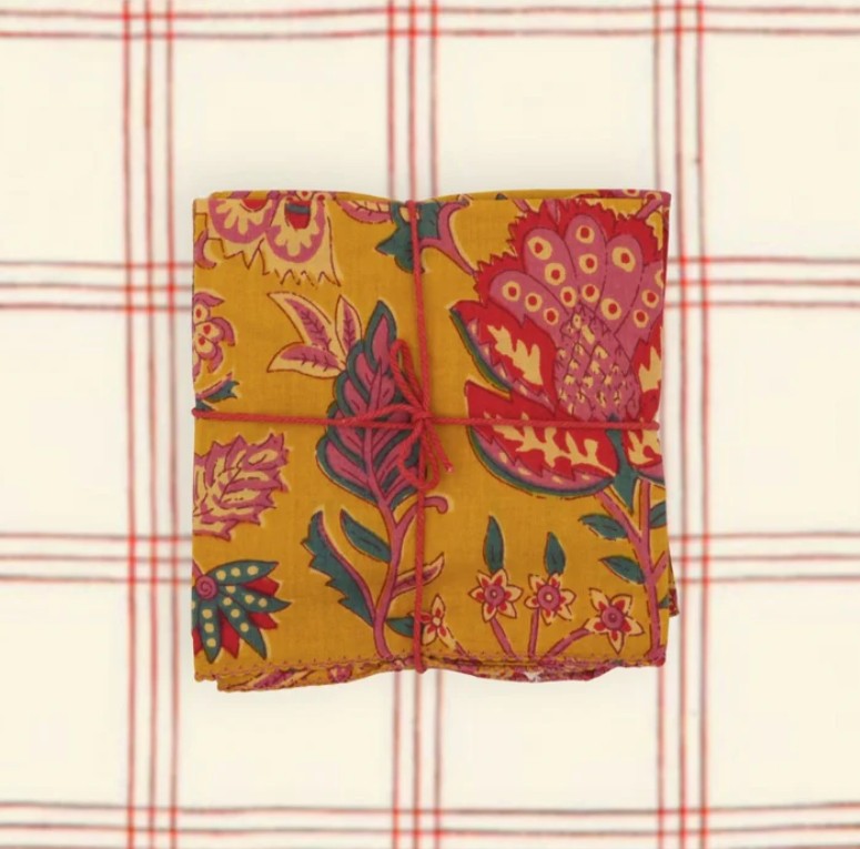 Serviette de table en tissu - Dandelion - Gold