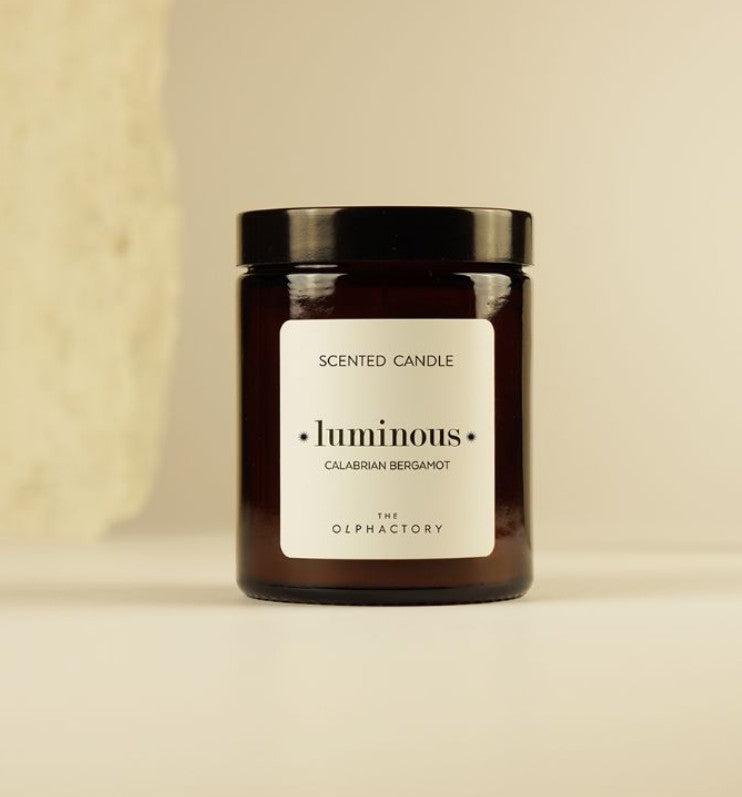 Bougie en verre 135g - Luminous - Calabrian Bergamot