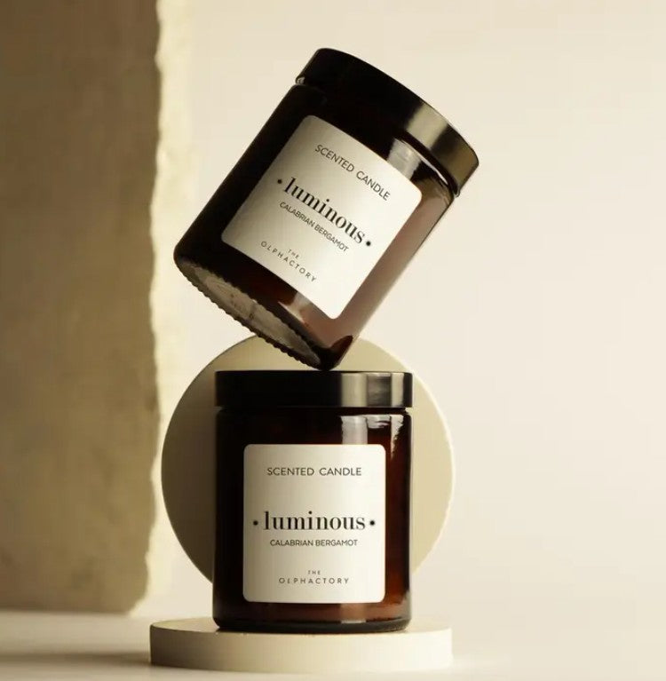 Bougie en verre 135g - Luminous - Calabrian Bergamot