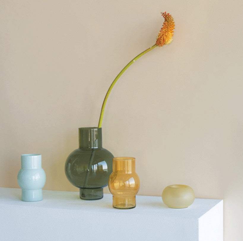 Vase Tummy - Duck green