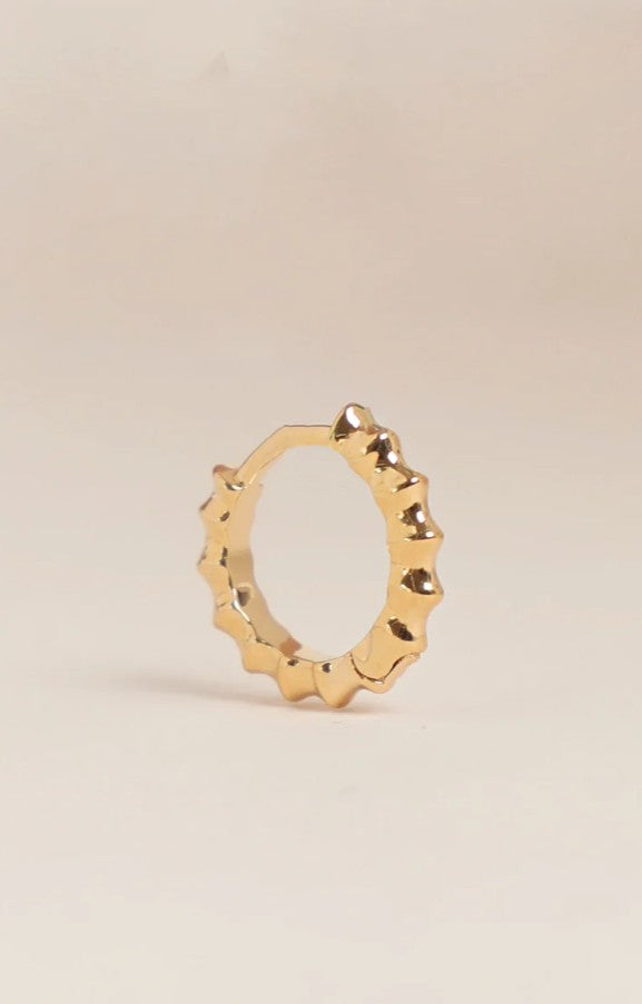 Boucle d'oreille à la pièce - Mini créole - Tova