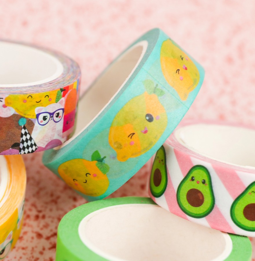 Washi tape - Citron