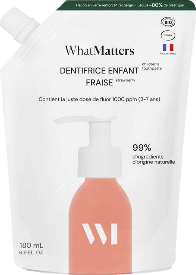Eco-recharge dentifrice enfant 180ml