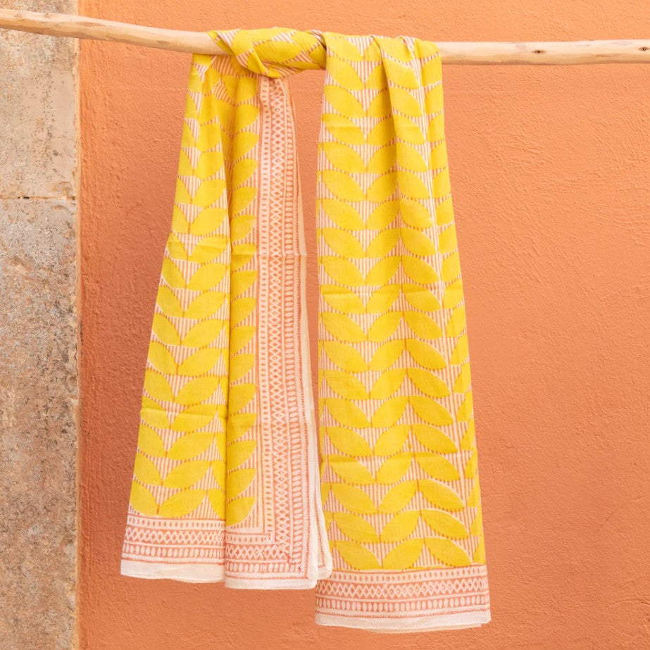 Foulard Estel - Jaune