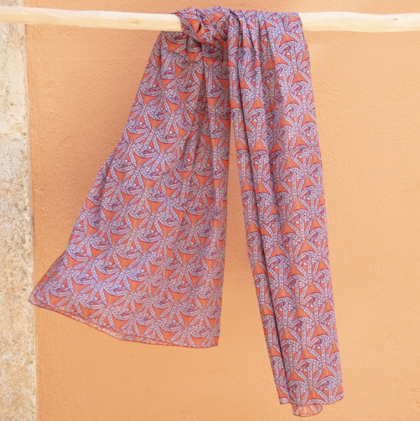 Foulard Palmer - Orange