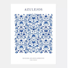 Affiche décorative - Medium - Azulejos - 30x40 cm