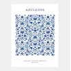 Affiche décorative - Medium - Azulejos - 30x40 cm