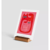 Carte postale avec enveloppe - Best Mom