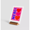 Carte postale avec enveloppe - Merci