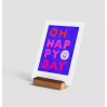 Carte postale avec enveloppe - Oh Happy Day