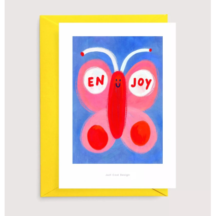 Carte postale avec enveloppe - Butterfly