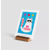 Carte postale avec enveloppe - Be Cool