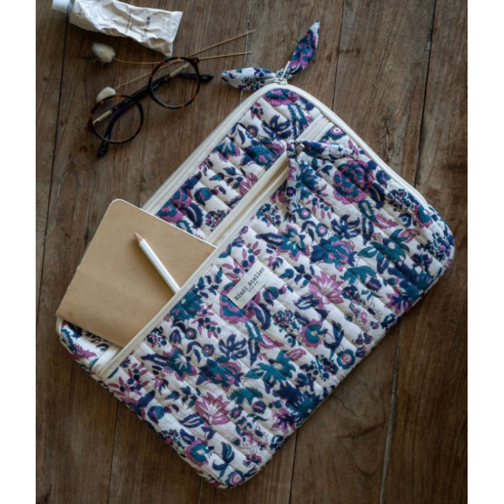 Pochette ordinateur 13" - Goa - Myrtille
