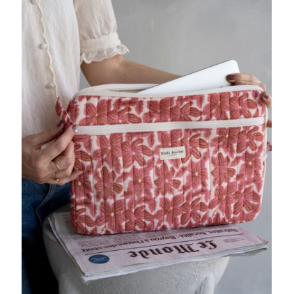 Pochette ordinateur 13" - Manoa - Rosa