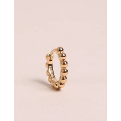 Boucle d'oreille à la pièce - Mini créole Bille