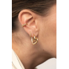 Boucle d'oreille à la pièce - Tresse