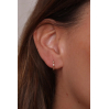 Boucle d'oreille à la pièce - Mini créole - ézia