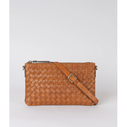 Lexi - Cognac Woven Classic Leather