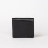 Alex Fold-Over Wallet - Black Classic Leather