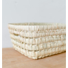 Corbeille roseau haute - rectangulaire