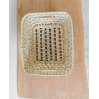 Corbeille roseau haute - rectangulaire