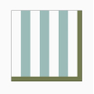 Serviettes en papier - rayures bleu givré - pack de 20 - 018184