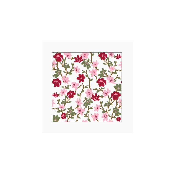 Serviettes en papier - yoshi rose - pack de 20 - 018177