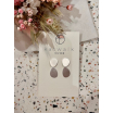 Boucles d'oreilles 2 piecettes gallet argent