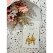 Boucles d'oreilles - or - attrape reves
